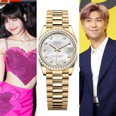 lisa rolex watch|These Luxury Watches of BTS, EXO and BLACKPINK .